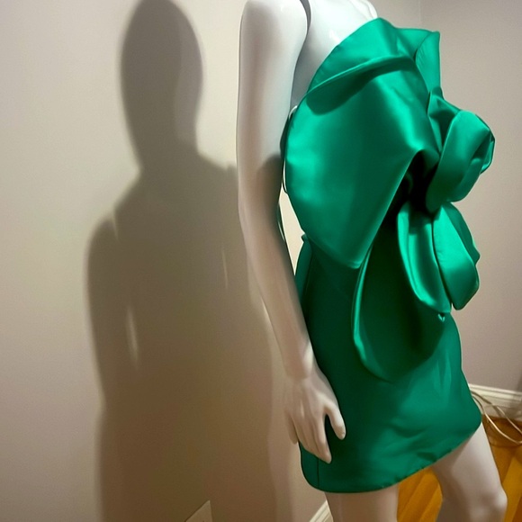 Simona Corsellini green dress size 42 IT / 6 US New with tags - Picture 6 of 11